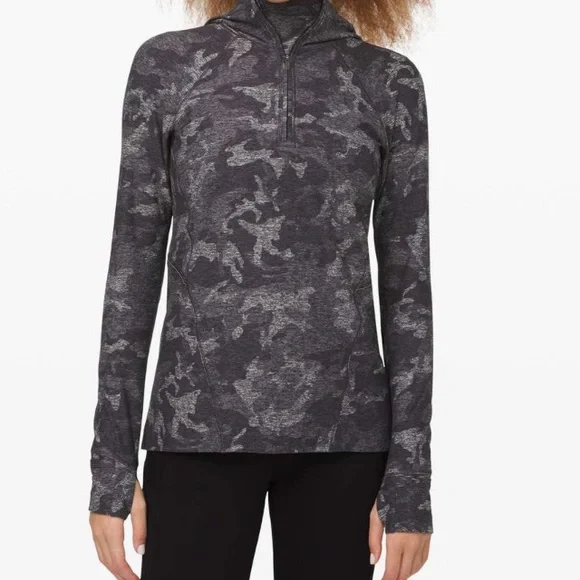 LILULEMON Warm Stabilizer 1/2 Zip Hoodie - Picture 1 of 11